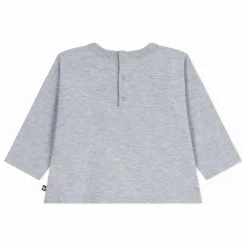 Sale Petit Bateau T-shirt Baleine | Gris