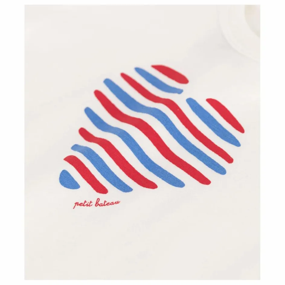 Petit Bateau T-Shirt Barlay Cœur Coton Bio || Blouses, T-Shirts