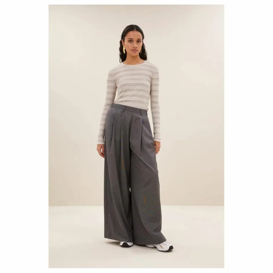 By Bar T-shirt Basic Is Pearl Rayé ||Femme Tee-Shirts, Polos