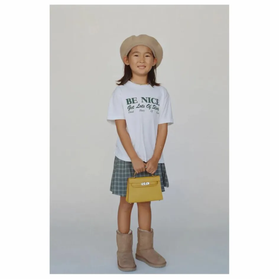 Sporty & Rich T-shirt Be Nice Coton Recyclé ||Enfant T-Shirts, Chemises|Blouses, T-Shirts