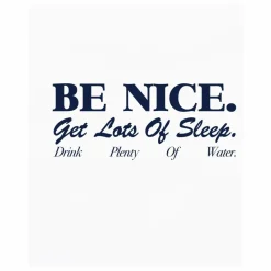 Sporty & Rich T-shirt Be Nice Coton Recyclé ||Enfant T-Shirts, Chemises|Blouses, T-Shirts