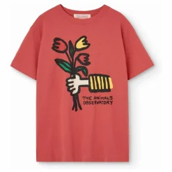 Enfant The Animals Observatory T-Shirts, Chemises|Blouses, T-Shirts*T-shirt Big Rooster Fleurs |
