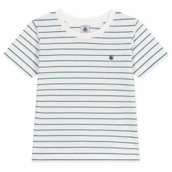 Petit Bateau T-Shirt Biru Coton Bio ||Enfant T-Shirts, Chemises