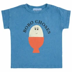 Hot Bobo Choses T-Shirt Bobo Coton Bio | Bleu