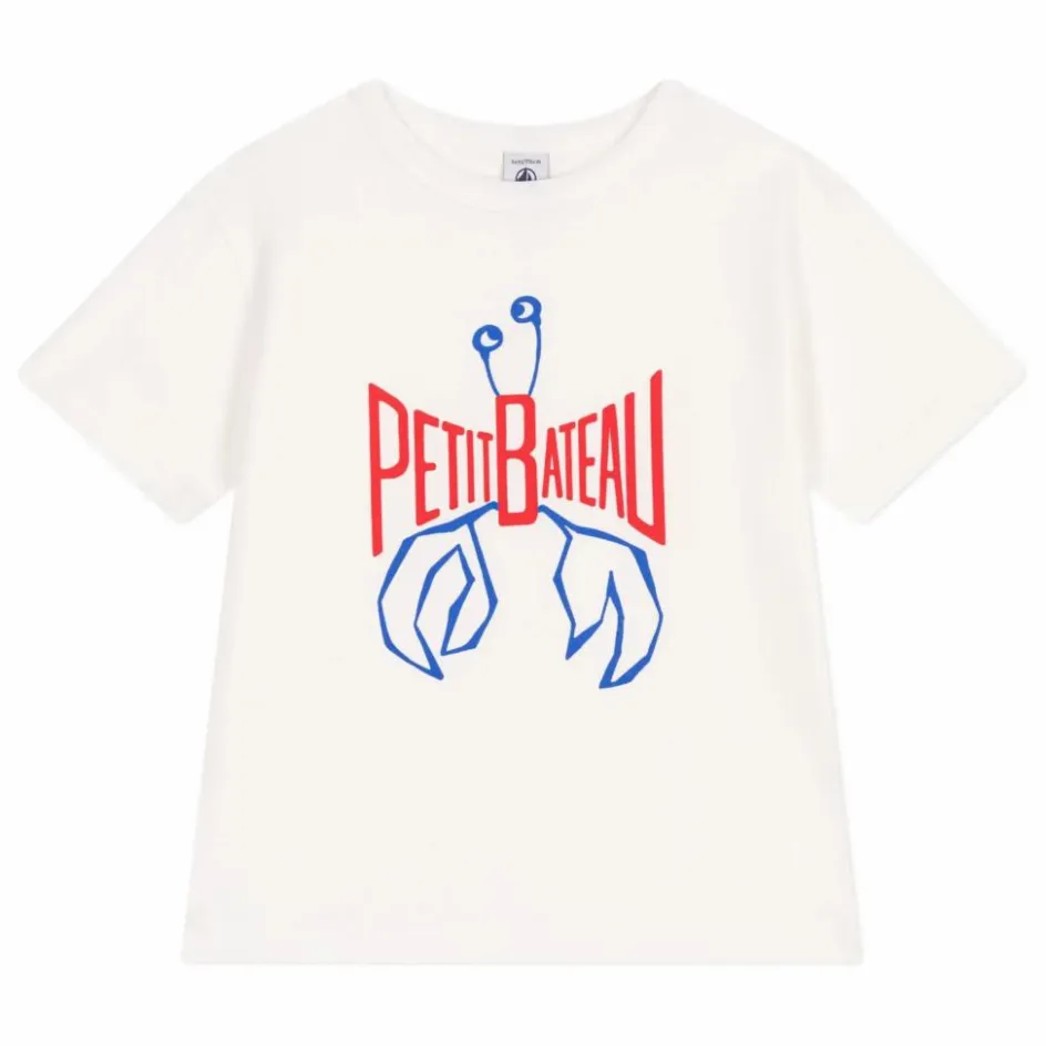 Petit Bateau T-Shirt Borini Coton Bio | Blanc