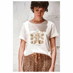 Sale Emile et Ida T-shirt Boris Coton Bio | Crème