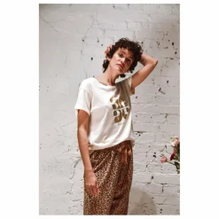 Sale Emile et Ida T-shirt Boris Coton Bio | Crème