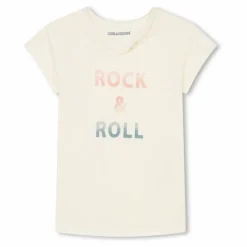 Zadig & Voltaire T-shirt Boxo Rock & Roll | Ecru