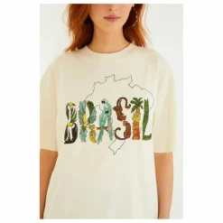 Farm Rio T-shirt Brasil ||Femme Tee-Shirts, Polos
