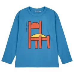 Outlet Bobo Choses T-shirt Chaise Coton Bio | Bleu