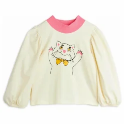 Mini Rodini T-shirt Chat Coton Bio ||Enfant Blouses, T-Shirts|Blouses, T-Shirts