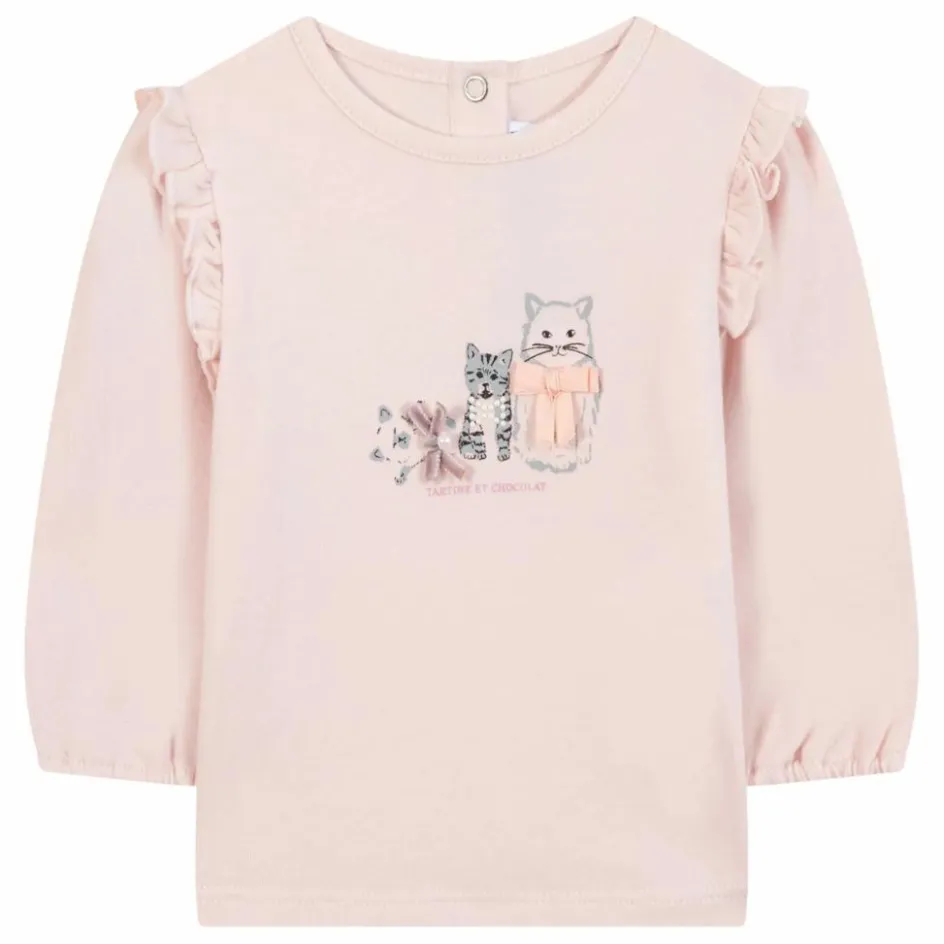 Tartine et Chocolat T-shirt Chats ||Enfant Blouses, T-Shirts|Blouses, T-Shirts