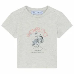Outlet Tartine et Chocolat T-shirt Cheval | Gris chiné