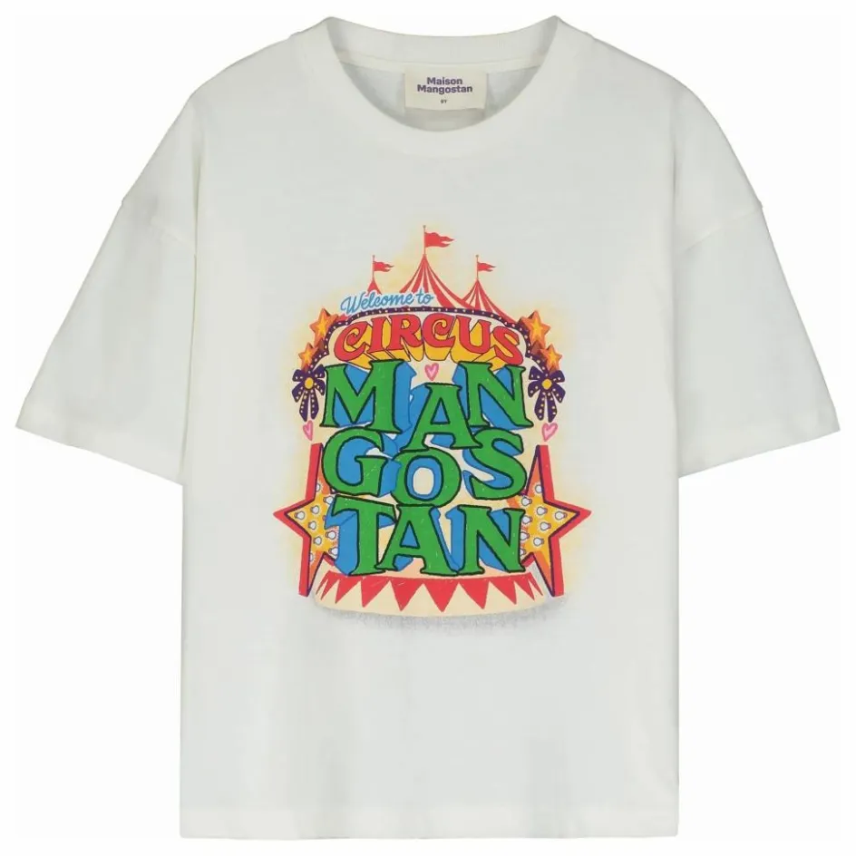 Maison Mangostan T-shirt Circus Coton Bio ||Enfant T-Shirts, Chemises