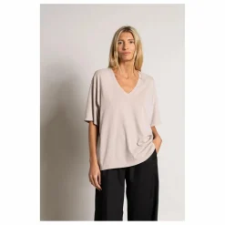 Online Smallable Woman T-shirt Cloud Coton Bio | Mastic