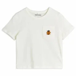 Best Mini Rodini T-shirt Coccinelle Coton Bio | Blanc