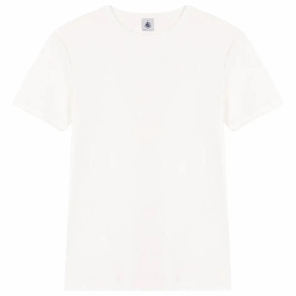Petit Bateau T-Shirt Cocotte Col Rond Coton Bio ||Femme Tee-Shirts, Polos