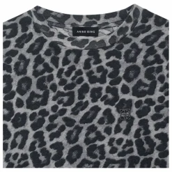 Anine Bing T-shirt Cohen Léopard Coton Bio ||Femme Tee-Shirts, Polos