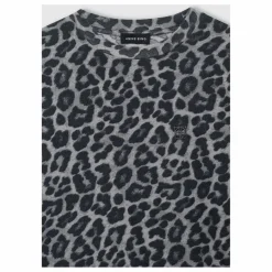 Anine Bing T-shirt Cohen Léopard Coton Bio ||Femme Tee-Shirts, Polos