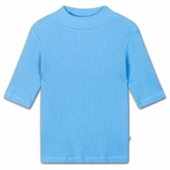 T-Shirt Col Cheminée Cotelé Coton Bio | Enfant T-Shirts, Chemises|Blouses, T-Shirts