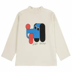 Bobo Choses T-shirt Col Montant Chien Coton Bio ||Enfant Blouses, T-Shirts|T-Shirts, Chemises