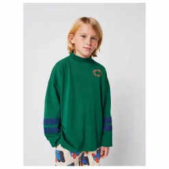 New T-shirt Col Montant Tic Tac Toe Coton Bio | Enfant T-Shirts, Chemises
