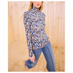 Ulla Johnson T-shirt Col Roulé Aurelia ||Femme Tee-Shirts, Polos