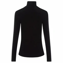 Best Petit Bateau T-Shirt Col Roulé Coton Bio - Collection Femme | Noir