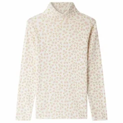 Bonpoint T-shirt Col Roulé Tahiti Cerises Coton Bio ||Enfant Blouses, T-Shirts|Blouses, T-Shirts