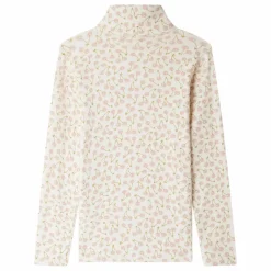 Bonpoint T-shirt Col Roulé Tahiti Cerises Coton Bio ||Enfant Blouses, T-Shirts|Blouses, T-Shirts