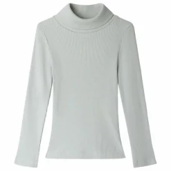 Sale Bonpoint T-shirt Col Roulé Tahiti Coton Bio | Vert céladon