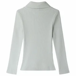 Sale Bonpoint T-shirt Col Roulé Tahiti Coton Bio | Vert céladon