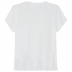 Discount American Vintage T-shirt Col U Jacksonville | Blanc