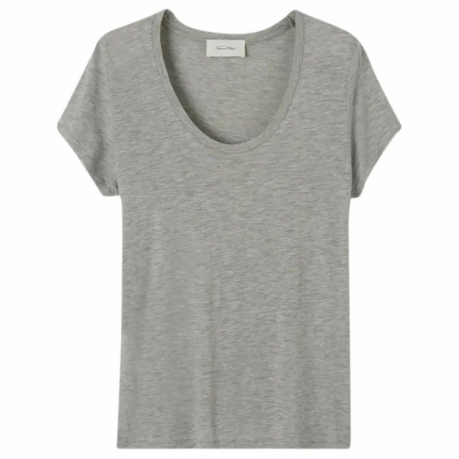 Femme American Vintage Tee-Shirts, Polos*T-shirt Col U Jacksonville |