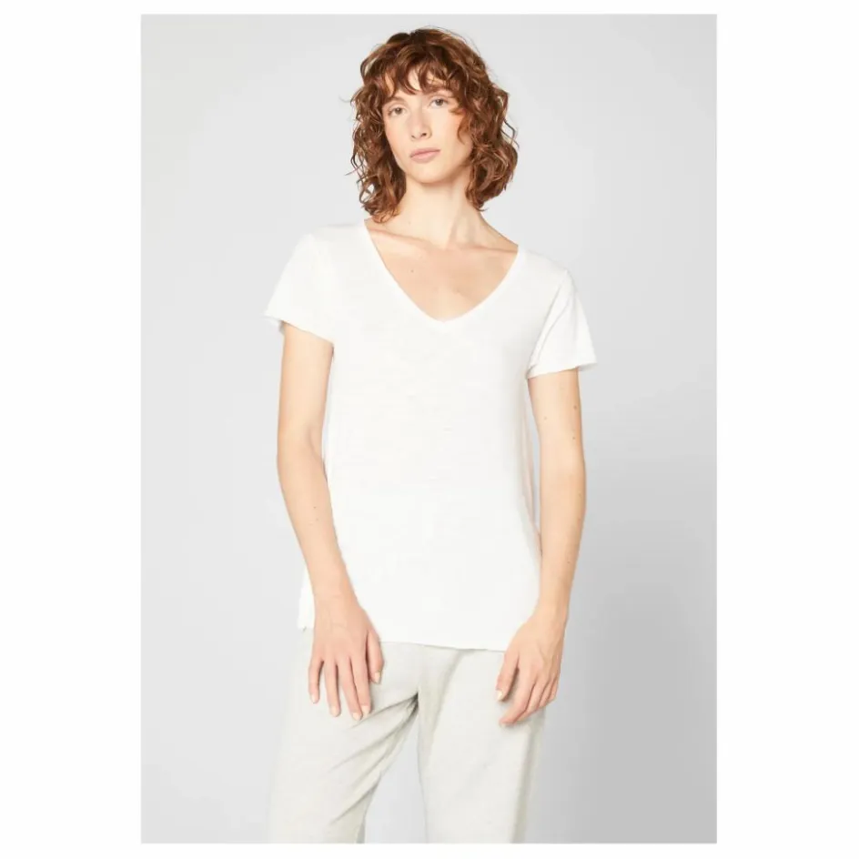American Vintage T-shirt Col V Jacksonville ||Femme Tee-Shirts, Polos