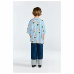 Online The Animals Observatory T-shirt Collie Coton Bio | Bleu ciel