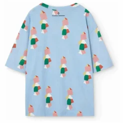 Online The Animals Observatory T-shirt Collie Coton Bio | Bleu ciel