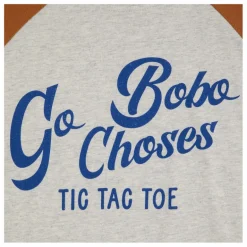 Online Bobo Choses T-shirt Colorblock Coton Bio | Gris chiné