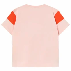 Best Tinycottons T-shirt Colorblock Coton Bio | Rose pâle