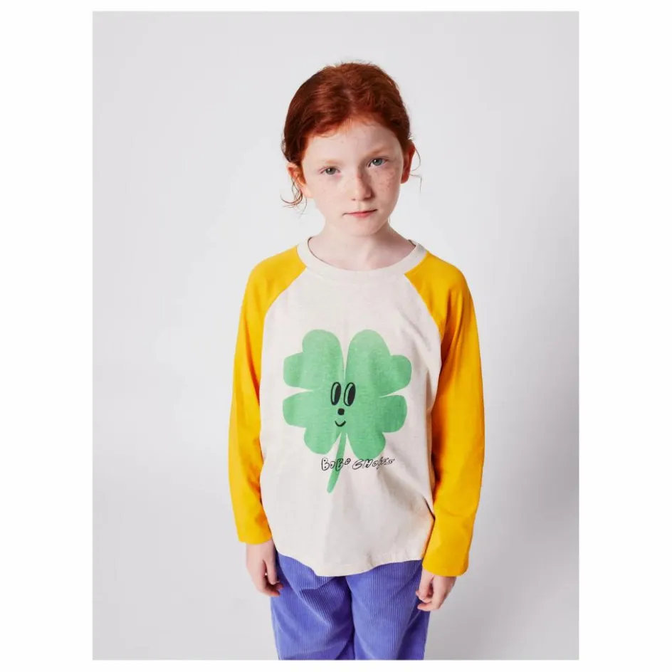 Discount T-shirt Colorblock Trèfle Coton Bio | Enfant Blouses, T-Shirts|T-Shirts, Chemises