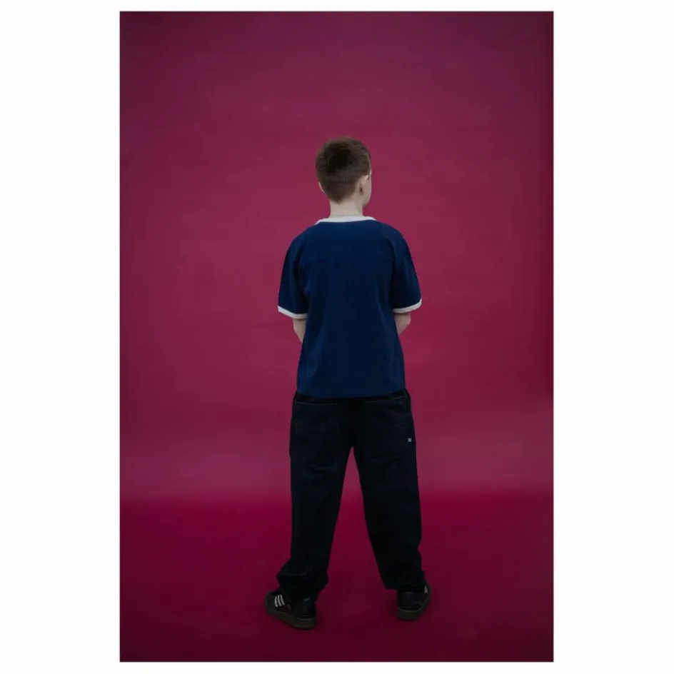 Sale Repose AMS T-shirt Coton Bio | Bleu marine