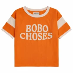 Online Bobo Choses T-Shirt Coton Bio Bicolore | Orange