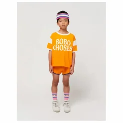 Online Bobo Choses T-Shirt Coton Bio Bicolore | Orange