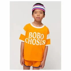 Online Bobo Choses T-Shirt Coton Bio Bicolore | Orange