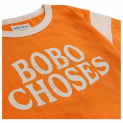 Online Bobo Choses T-Shirt Coton Bio Bicolore | Orange