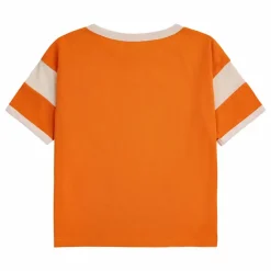 Online Bobo Choses T-Shirt Coton Bio Bicolore | Orange