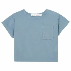 the new society T-Shirt Coton Bio Olivia | Bleu