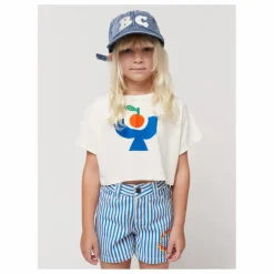 Outlet Bobo Choses T-Shirt Coton Bio Tomate | Ecru