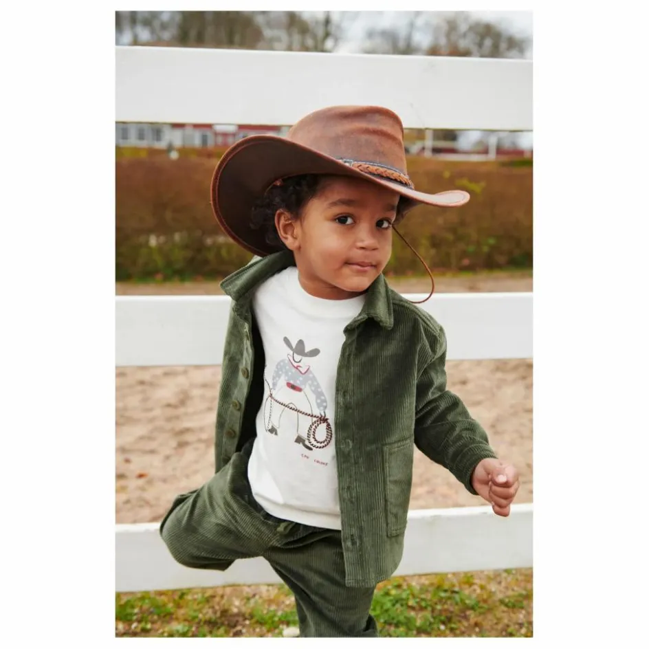 Copenhagen Colors T-shirt Cowboy Coton Bio ||Enfant T-Shirts, Chemises