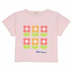 Enfant Hello Simone Blouses, T-Shirts*T-shirt Crop Coton Bio |